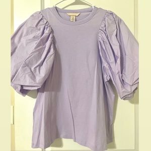 Puffy Sleeve Top